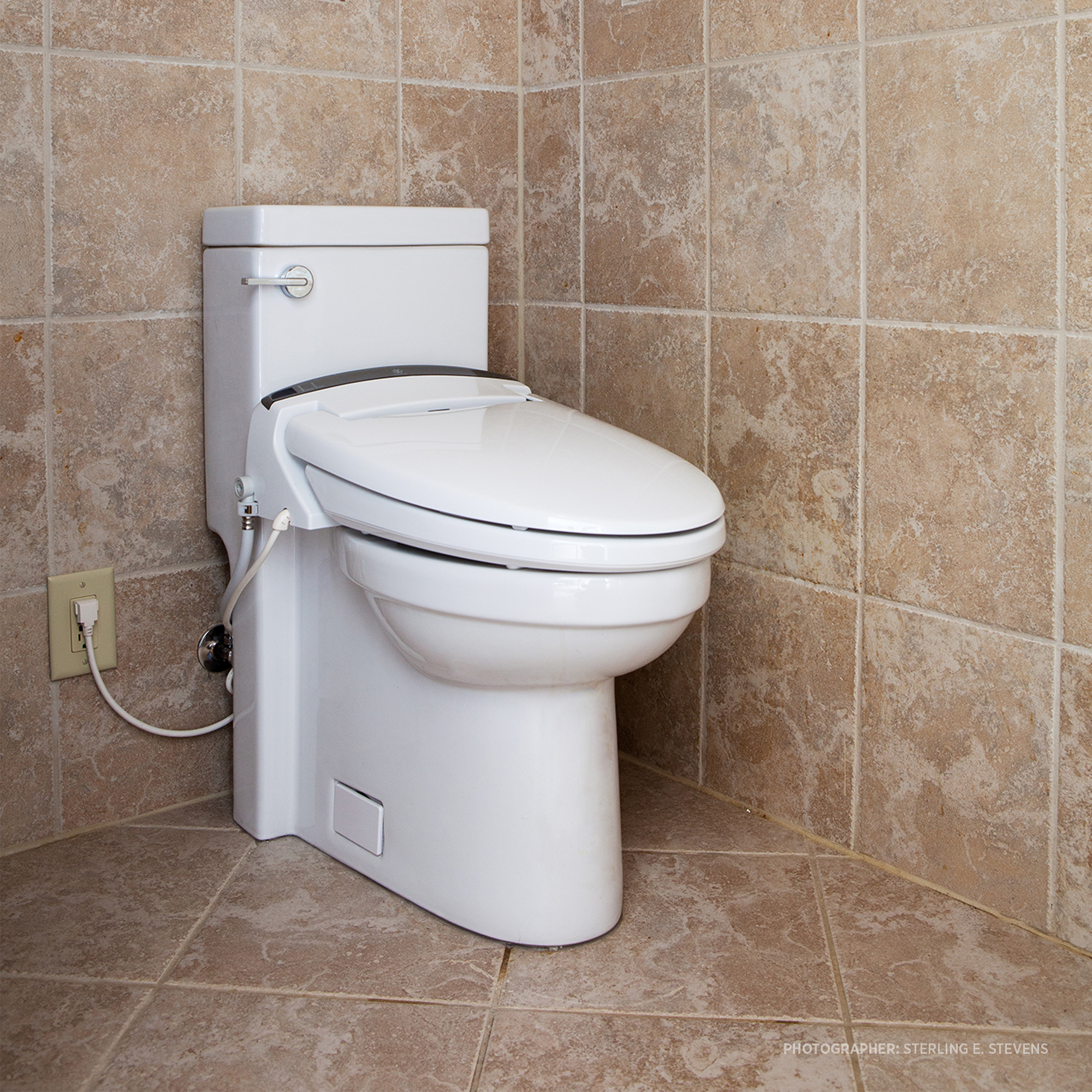 Cossu One-Piece Chair Height Elongated Toilet with Seat